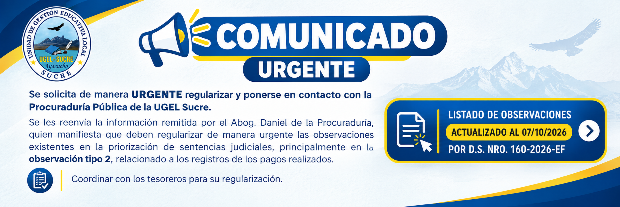 COMUNICADO Home